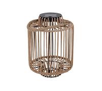 Lumisky Lanterne solaire décorative en corde polyrotin LED blanc chaud TENERIFE H30.5cm