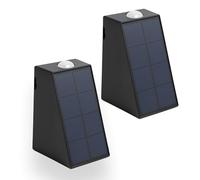 Lumisky Lot de 2 appliques murales solaires LED blanc chaud 2X BRIO H11,5cm