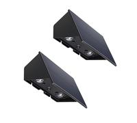 Lumisky Lot de 2 projecteurs solaires applique mural LED blanc froid à fixer 2x BLINKY H18cm