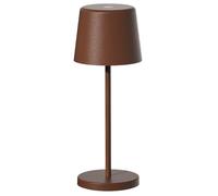 Lumisky Mini lampe de table touch sans fil en aluminium bronze LED MINI VINTAGE blanc dimmable H22cm