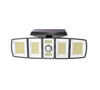 LUMISKY Projecteur Solaire LED Puissant ANDOVER XL - Éclairage Blanc Froid avec Détecteur de Mouvement, Largeur 31 cm, Idéal pour Sécuriser Jardin, Terrasse et Extérieur