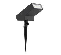 Lumisky Spot solaire à piquer SOLTEK H23cm — aluminium LED dimmable blanc 180° orientable