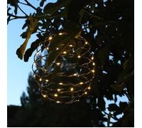 Lumisky Suspension solaire Orion - H37 cm - Spirale micro - LED blanc chaud