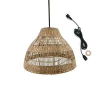 Lumisky Suspension sur secteur pour l'extérieur MERIDA OUTDOOR CABLE en herbe marine style bohème 5m de longueur de câble