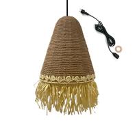 Lumisky Suspension sur secteur pour l'extérieur PALOMA OUTDOOR CABLE en herbe marine style bohème 5m de longueur de câble