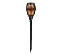 Torche solaire Maity Sun - Effet flamme - LED - H 80 cm - Blanc chaud - LUMI JARDIN