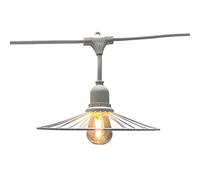 Lumisky - Guirlande lumineuse extérieure CHIC WHITE LIGHT 6 m, 10 ampoules E27 LED blanc chaud