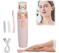 Lumisylk Pro Épilateur Facial IPX5 Étanche et Indolore pour Femme - Pluxy Co pour le Visage (Charge)