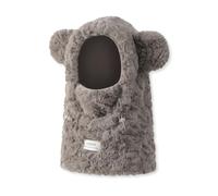 LumiSyne Balaclava Chapeau Cagoule Hiver Style Oreilles d'Ours Mignon Une Pièce Chapeau Avec Oreillette Masque Visage Cache-Cou Polaire Pelucheuse Coupe-Vent Réglable Écharpe à Capuche Cyclisme Ski