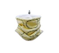 LumiSyne Cache-Cou Tubulaire Hiver Homme Femme Épais Polaire Double Couche Coupe-Vent Tour De Cou Avec Cordon De Serrage Réglable Thermique Écharpe Masque Cagoule Neck Warmer Temps Froid Cyclisme Ski