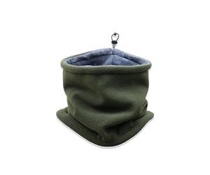 LumiSyne Cache-Cou Tubulaire Hiver Homme Femme Épais Polaire Double Couche Coupe-Vent Tour De Cou Avec Cordon De Serrage Réglable Thermique Écharpe Masque Cagoule Neck Warmer Temps Froid Cyclisme Ski