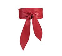 LumiSyne Ceinture Obi Pour Femme Vintage Ceinture Cinch Large Cuir PU Doux Ceinture Enveloppante Ceinture Large Nouée Ceinture Corset Ceinture Pour Robe Quotidien Fête
