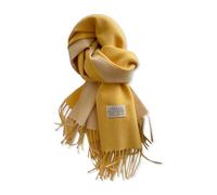 LumiSyne Écharpe En Cachemire Réversibles Pour Femmes Hommes Couleur Unie Pashmina Châles Et Écharpes Double Face Bicolore Tissage Uni Echarpe Avec Gland Longue Grand Écharpe Légère Chaude Etoles