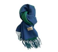 LumiSyne Écharpe En Cachemire Réversibles Pour Femmes Hommes Couleur Unie Pashmina Châles Et Écharpes Double Face Bicolore Tissage Uni Echarpe Avec Gland Longue Grand Écharpe Légère Chaude Etoles