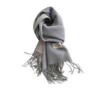 LumiSyne Écharpe En Cachemire Réversibles Pour Femmes Hommes Couleur Unie Pashmina Châles Et Écharpes Double Face Bicolore Tissage Uni Echarpe Avec Gland Longue Grand Écharpe Légère Chaude Etoles