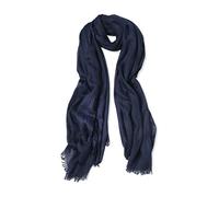 LumiSyne Femme Foulard Couleur Unie Classique Echarpe En Coton Lin Avec Gland Mode Élégant Style Doux Chaude Écharpe Mesdames Grand Étole Wraps Longue Hijab Châle Toute La Saison