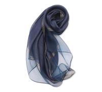 LumiSyne Femme Foulard En Soie Écharpe En Mousseline Couleur Unie Tulle Patchwork Avec Bordure Dorée Scintillante Echarpe Longue Léger Étole Élégant Châles Et Écharpes Pour Robe De Soirée Mariage Fête