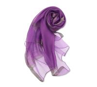 LumiSyne Femme Foulard En Soie Écharpe En Mousseline Couleur Unie Tulle Patchwork Avec Bordure Dorée Scintillante Echarpe Longue Léger Étole Élégant Châles Et Écharpes Pour Robe De Soirée Mariage Fête