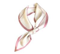 LumiSyne Femme Foulards En Soie Étroit Facile à Passer Style Vintage Simple Motif à Pois Ligne Maigre Longue Écharpe Satin Petits Écharpe Fichu Cravate Cheveux Bandeau Au Poignet Ruban