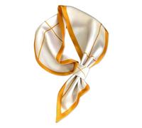 LumiSyne Femme Foulards En Soie Étroit Facile à Passer Style Vintage Simple Motif à Pois Ligne Maigre Longue Écharpe Satin Petits Écharpe Fichu Cravate Cheveux Bandeau Au Poignet Ruban