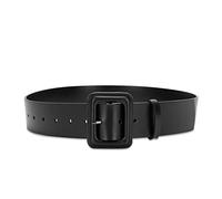 LumiSyne Femme Large Ceinture En Cuir Couleur Unie Classique Grande Boucle Carrée Ceinture Taille Dame Vintage Ceinture Cinch Ceinture Large Taille Haute Pour Robe Chemise Combinaison Manteau