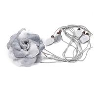 LumiSyne Femmes Ceinture Tressée Ceinture De Taille Fine Avec Décoration De Fleurs Pendentif Feuille Perlé Style Bohème Vintage Noué Ceinture Chaîne Corde Ceinture Robe Pour Plage Vacance Mariage Fête