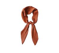 LumiSyne Foulard Carré Plissé Pour Femme Couleur Unie Soyeux Satin Foulards Légers Petits Écharpe Bandanas Bandeau Au Poignet Cadeaux Accessoires Cheveux Écharpe