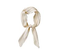 LumiSyne Foulard Carré Plissé Pour Femme Couleur Unie Soyeux Satin Foulards Légers Petits Écharpe Bandanas Bandeau Au Poignet Cadeaux Accessoires Cheveux Écharpe