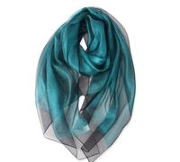 LumiSyne Foulard En Soie Organza à Double Épaisseur Femme Scintillants Écharpes Et Châles Pour Robe De Soirée Couleur Unie Avec Fil Dorée Tulle Léger Étole Magnifique Pour Mariage Mariée Fêtes