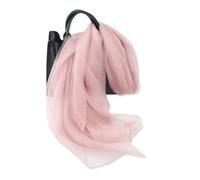LumiSyne Foulard En Soie Organza à Double Épaisseur Femme Scintillants Écharpes Et Châles Pour Robe De Soirée Couleur Unie Avec Fil Dorée Tulle Léger Étole Magnifique Pour Mariage Mariée Fêtes