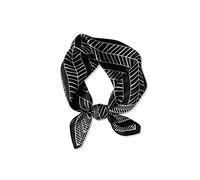 LumiSyne Foulards En Soie Pour Femme Écharpe Carré Fleur Papillon Imprimé Motif à Rayures Légers Satin Petits Écharpe Fichu Décoratif Bandanas Cheveux Bandeau Au Poignet