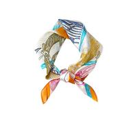 LumiSyne Foulards En Soie Pour Femme Foulard Carré Peinture Abstraite Artistique Imprimé Animal Légers Doux Petits Écharpe Bandanas Bandeau Au Poignet Fichu