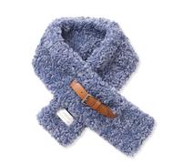 LumiSyne Hiver Col En Fourrure Femme Filles Écharpe En Peluche Couleur Unie Echarpe Croisée Avec Boucle En Cuir Mignon Écharpe à Col Doux Cosy Cache Cou Col