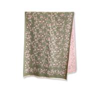 LumiSyne Hiver Écharpe Châle En Cachemire Femme Filles Double Face Bicolore Romantique Motif Floral De Roses Echarpe Réversibles Avec Gland Longue Grande Écharpe Pashmina Épaissie Chaud Châle Etoles