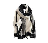 LumiSyne Hiver Écharpe Châle En Cachemire Pour Femmes Hommes Motif Géométrique De Mode Écharpe Pashmina Avec Gland Style De Couple Longue Echarpe En Cachemire Douce Chaud Châle Etoles