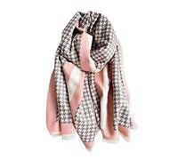 LumiSyne Hiver Écharpe En Cachemire Châle De Mode Pour Femmes Pied De Poule Classique Pashmina Foulards Frange Douce Chaud Longue Épaissie Etoles