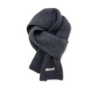 LumiSyne Hiver Écharpe En Laine Tricotée Pour Femmes Hommes Couleur Unie Classique Tricot Côtelé Longue Echarpe Pashmina Doux Chaud Écharpe à Col Cache-Cou 150×20cm
