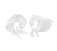 LumiSyne Lot De 2 Bandeaux Triangulaires Femme Fille Gingham Motif Floral Couleur Unie Avec Dentelle Style Pastoral Frais Foulard Triangle Coiffure Bandana Foulard Cheveux Pour Pique-Nique Photo