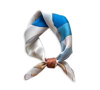 LumiSyne Mode Foulards En Soie Femme Motif De Chat Écharpe Carrée Soie Satin Douce Et Chaude Style De Loisirs d'Affaires Décoration De Vêtements Bandanas Mouchoir Printemps Automne