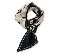 LumiSyne Mode Maigre Écharpe Tricotée Pour Femme Hiver Rétro Motif Lettre Carreaux En Losange Étroit Longue Fichu Foulards Écharpe à Col Cache-Cou