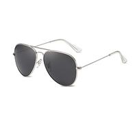 LumiSyne Rétro Lunettes De Soleil Polarisées Pour Homme Femme Style Pilote UV 400 Protection Miroir Lentille Monture En Métal Lunette De Vue Conduite Voyage