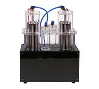 Lumitex Équipement de laboratoire pour enfants - Séparation de l'hydrogène et de l'oxygène électrolyse du générateur d'eau avec double sortie Expérience pédagogique - Expérience pédagogique pour