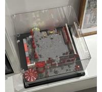 Lumivex Acrylic Display Case/Dustproof Box, Dustproof Toy Organizer, Black Base 26x26x14in/26x26x16in/65x65x45cm(45x45x60cm/18x18x24in)