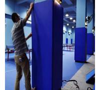 Lumivex Coussin de Poteau de Basket Coussin de Poteau Basket Bleu 7,6 x, cm/8,9 8, cm, imperméable et Durable, for sous-Sol, Garage, Terrain Sport Aire Jeux(22.9x22.9cm/9x9in)