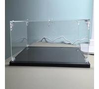 Lumivex Vitrine en Acrylique 18x18x16 Pouces, vitrine de comptoir plexiglas, for Organiser Les Jouets, Fournitures Artisanales, Taille personnalisée(30x30x60cm/12x12x24in)