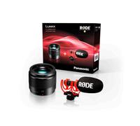 Lumix G Filmmaker Accessory Pack - Lumix G 25mm f/1.7 + Micro Rode VideoMicro II