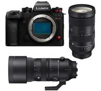 Panasonic lumix s1r ii + objectif sigma 24-70mm f2.8 dg dn ii art + sigma 70-20