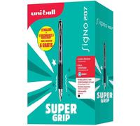 [LUMN207/12+6R N] uni-ball Stylo roller encre gel SIGNO 207, VALUE PACK, noir