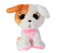 Lumo Stars chien câlin Kaffe junior 15 cm en peluche blanc/marron G