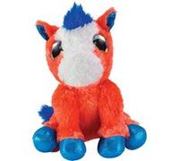 Lumo Stars peluche Cheval Heppa junior 15 cm en peluche orange/bleu G